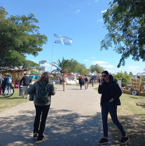 Bandera en la bioferia